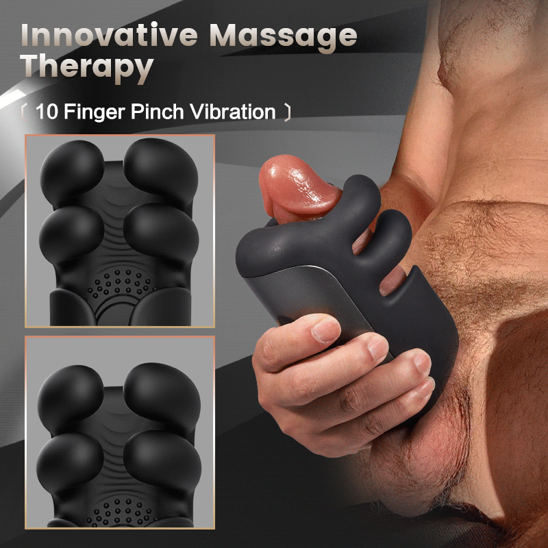 Evans - Finger Pinchin Tapping Penis Vibrator