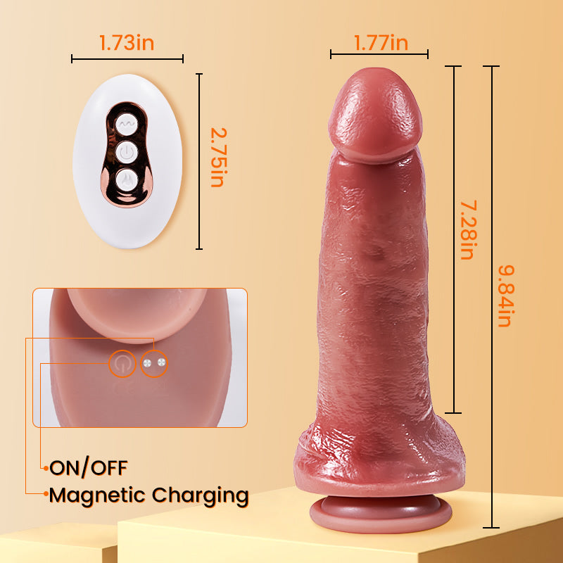 Acmejoy - Thick 3 IN 1 Multifunctional Dildo
