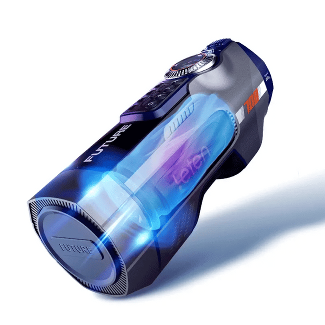 Leten - Smart Thrusting & Heating Male Stroker with 490 Stimulation Modes, 39 Cylinders, JAV Moan Sound & LED Display