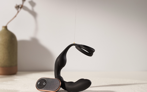 Using a Big Black Dildo for Couples' Play