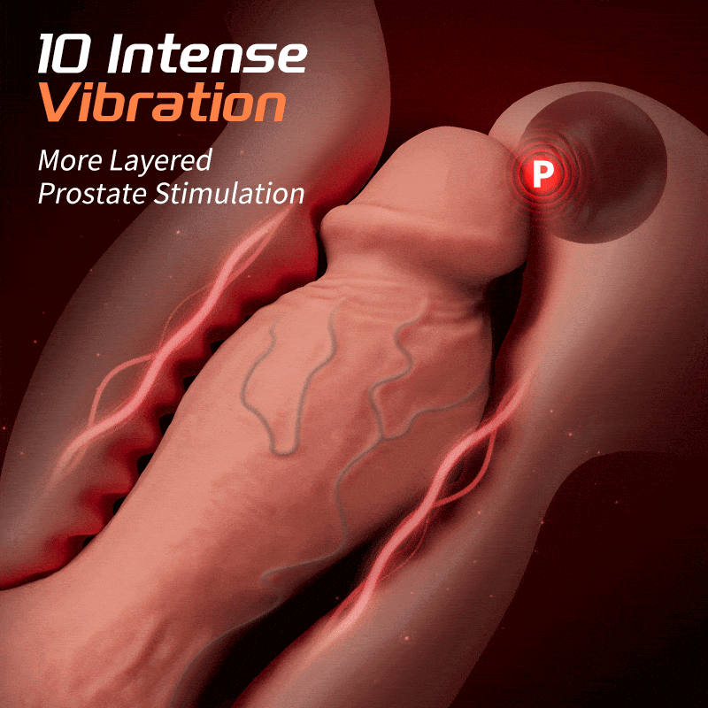 Levi - APP & Remote Control 360° Rotating Vibrating Butt Plug Anal Dildo for Men Women