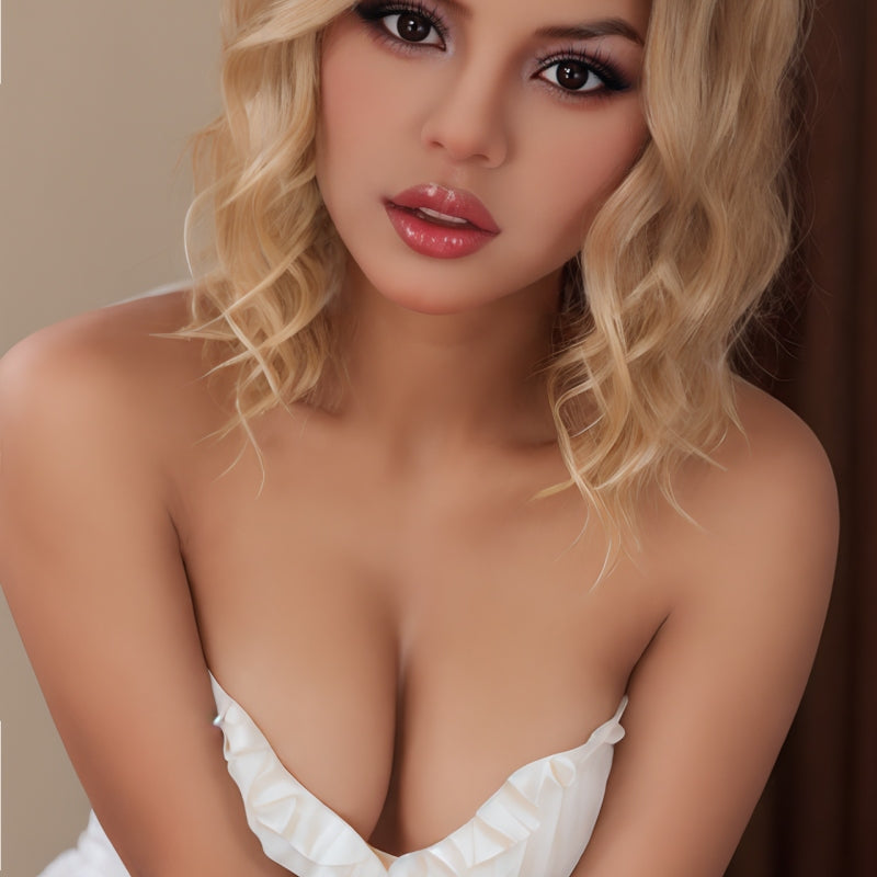 Ava – 148 cm Extremely Seductive Green Eyes B-cup Sexy Life-sized Doll Art and Fashion Figure