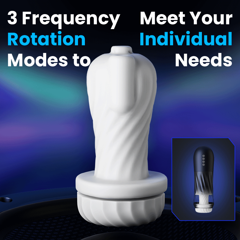 Dreamer -  Glans and corona stimulation 3 Rotating 5 Thrusting 5 Vibrating Heating Male Stroker