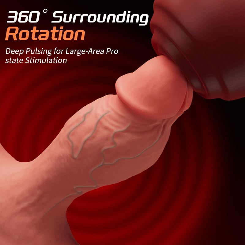 Levi - APP & Remote Control 360° Rotating Vibrating Butt Plug Anal Dildo for Men Women