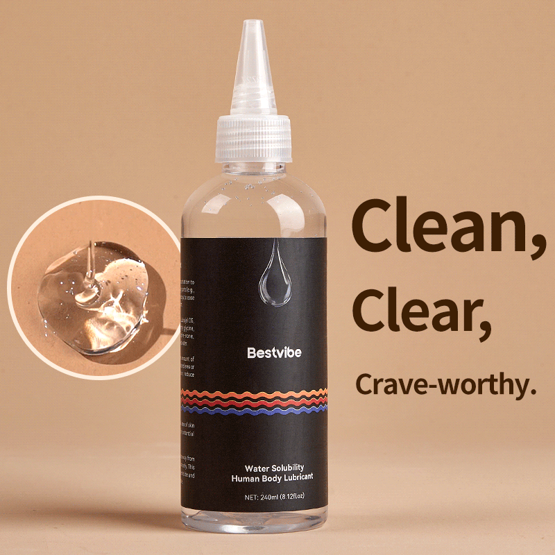 Bestvibe - 240ml Water-Based Lubricant Long-Lasting Personal Lube Toy-Safe & Condom Compatible