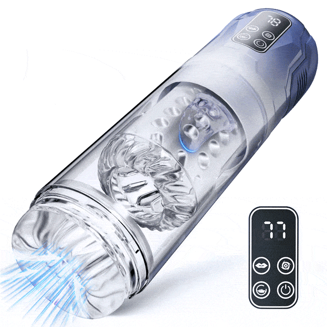Empyrean - 5 IN 1 Function Male Stroker Masturbator & Penis Pump