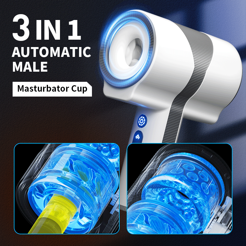 【Savage Spin-Thrust】Raiden - Telescopic Rotation Male Stroker