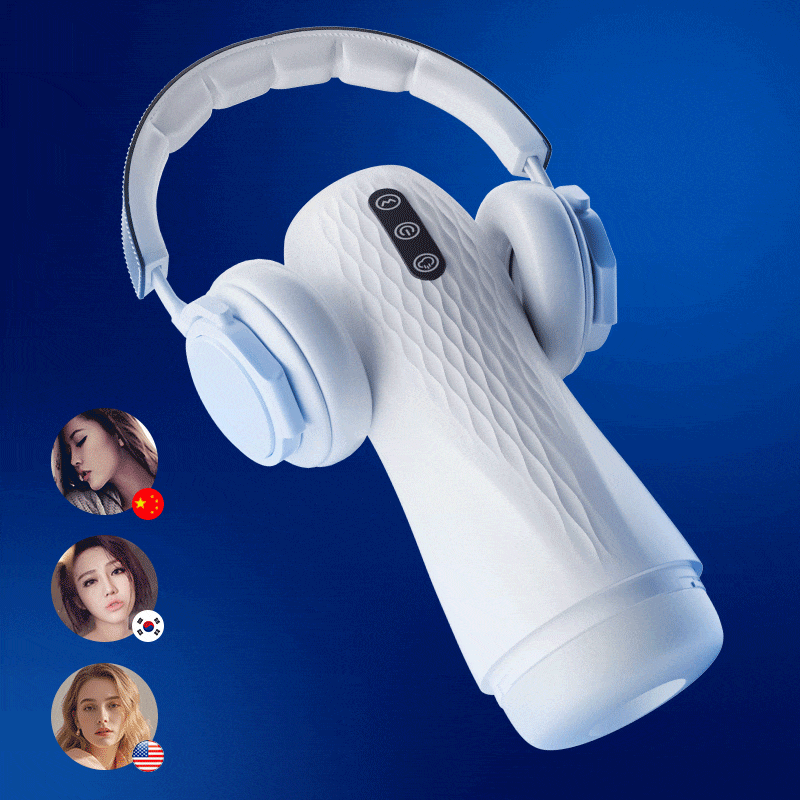 Phantom - 3-in-1 Suction + Vibration + 40℃ Warmth Trilingual Voice Blowjob Stroker