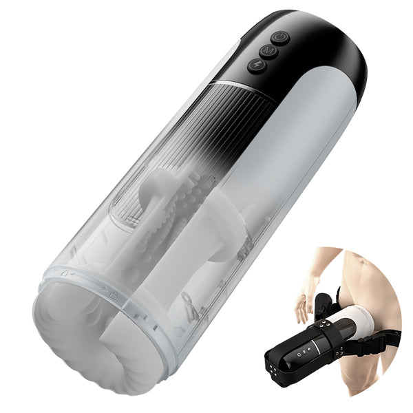 Panther - Wearable Thrusting Heating Masturbator