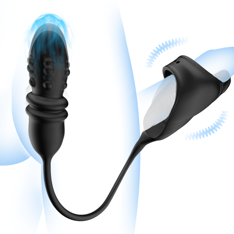 Arthur - Thrusting & Vibrating Glans Trainer for Intense Penis and Anal Stimulation