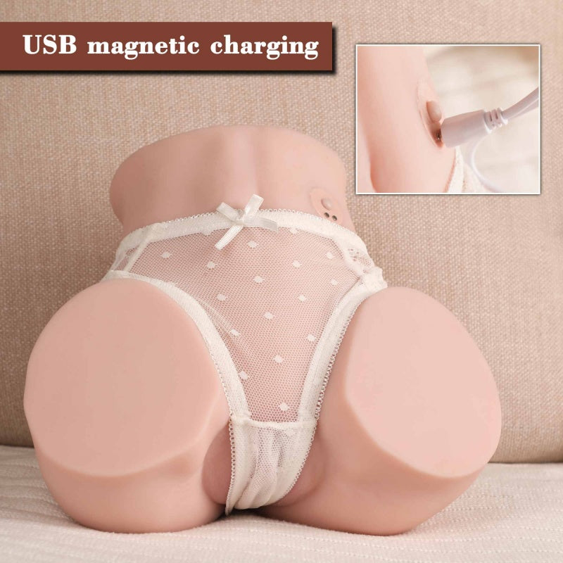 Nova – 2 in1 Electric Sex Doll with 7 Vibrations and 100% Waterproof Realistic Butt