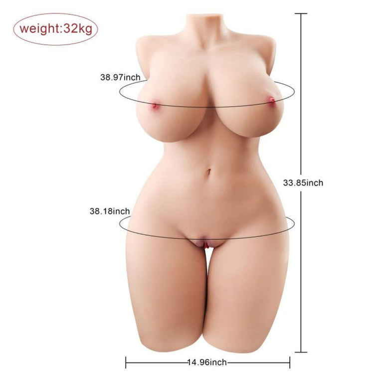 Pink Paradise - Alluring True-to-life Doll with Plump Breast