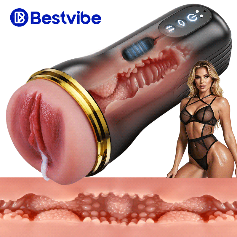 Captain - Realistic Suction & Vibration Tight Feeling Different Sensations Automatic Male Masturbator
