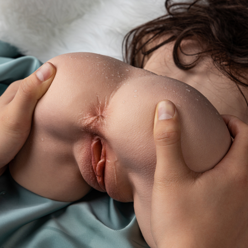 Acmejoy - [Your First Full Silicone Torso] 9.59 lbs Skin Texture Convenient For Mobile And Multi-Scene Use Sex Torso