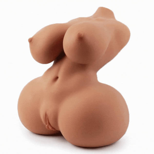 Emerald - Teardrop Breasts  and Curvy Hourglass Figure Sex Torso & Doll