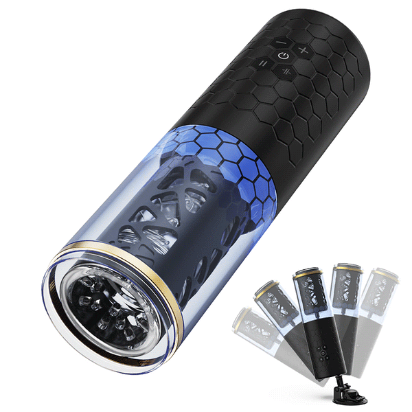 STORM - Hand-Free 10 Thrusting & Rotation Realistic Sleeve Male Masturbator