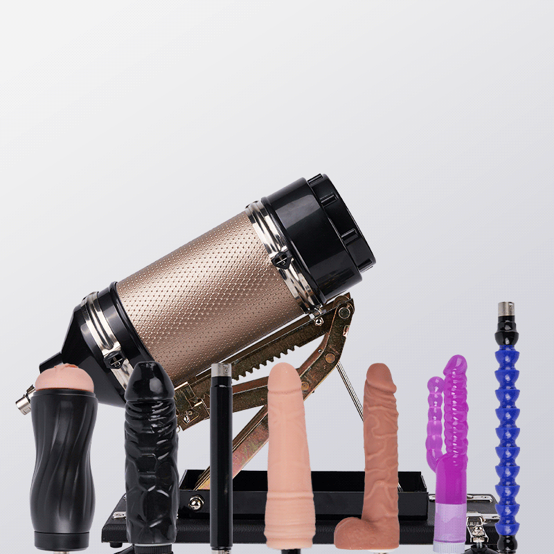 Acmejoy - Iron Titan 400 Strokes/Mins 5 IN 1 Accessories Dildo Sex Masturbation Machine