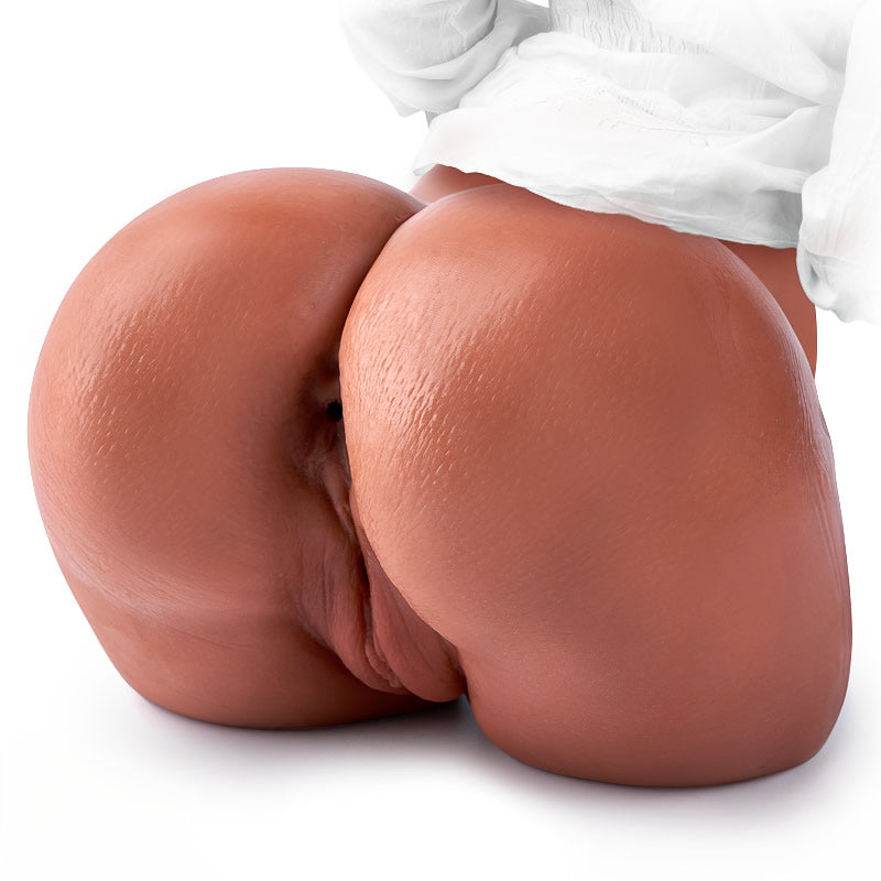 Maya - Latina Lifelike TPE Butt Doll 4.3 lbs Textured Pleasure Channels Waterproof Masturbator