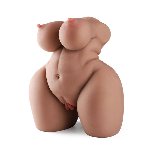 17.6 lbs Butterfly Labia Brown Chubby Sex Doll