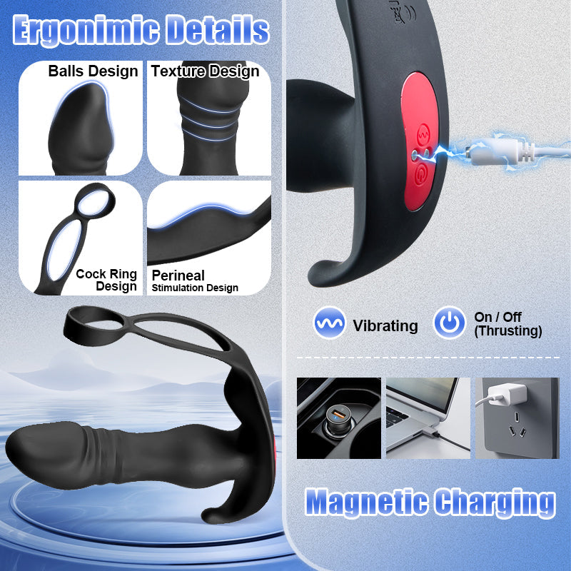 Gran - Thrusting Vibrating Prostate Massager with APP Control