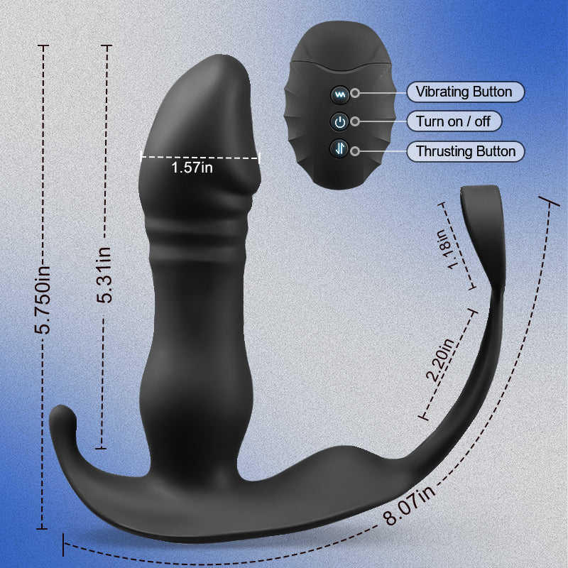 Gran - Thrusting Vibrating Prostate Massager with APP Control