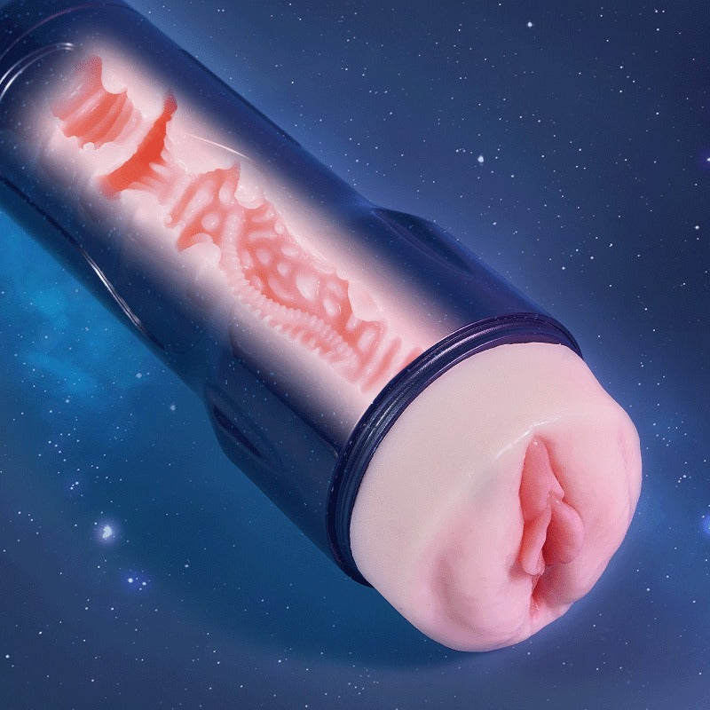 Acmejoy - 【Silicone Channel】 Midnight Blue 10 Vibration Male Stroker Masturbator