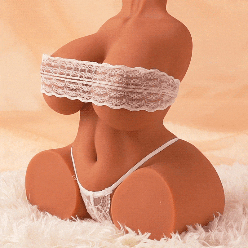 Daniela - Realistic Butt Latina Sex Torso Toy – Valentina Morena Soft Latex Breast & Hip Design