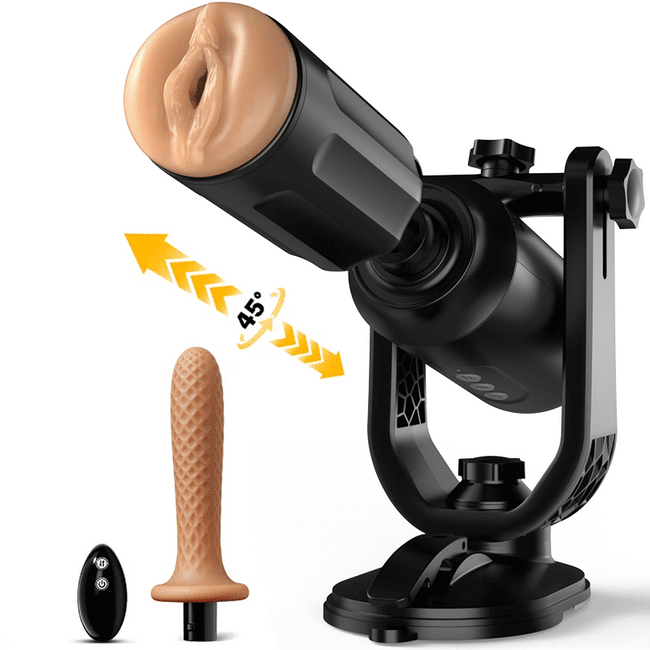 ThrustMax - Hands Free Use Cupsland Fully Automatic Masturbation Cup (with stand)