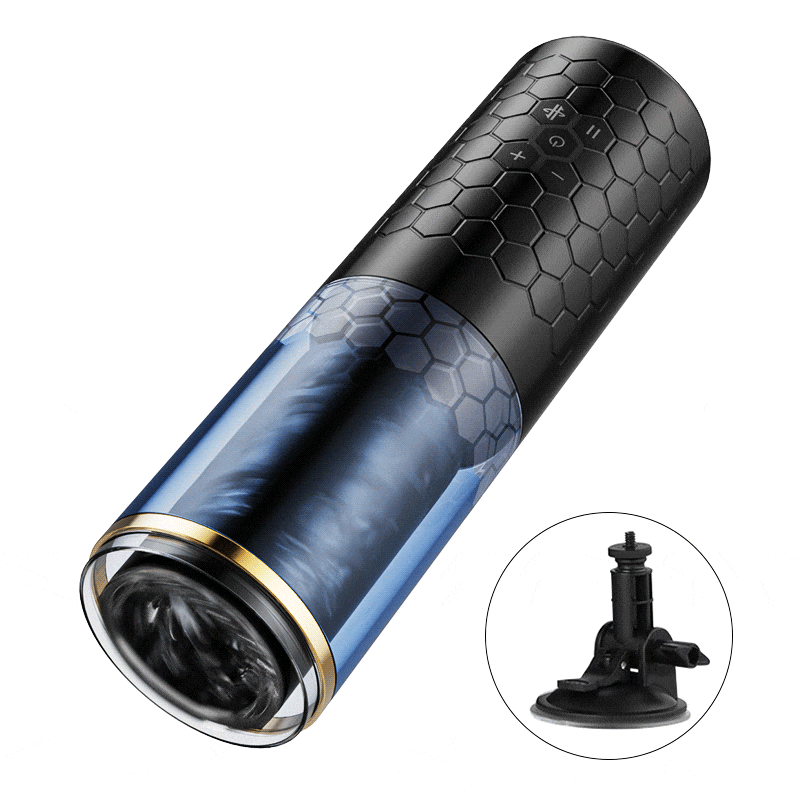 STORM - Hand-Free 10 Thrusting & Rotation Realistic Sleeve Male Masturbator
