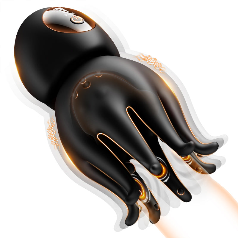 Octopus - Multi Mode Vibration Stimulation & 3D Tentacle Wrap Trainer