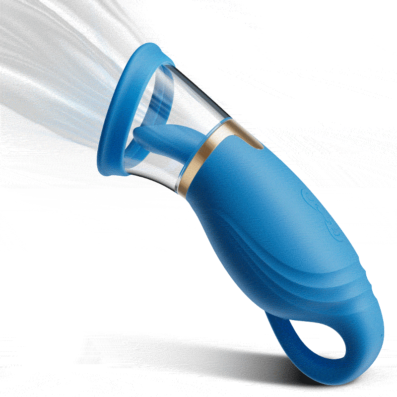 Sierra - Suction Intensity Tongue-licking Clit & Nipple Stimulator