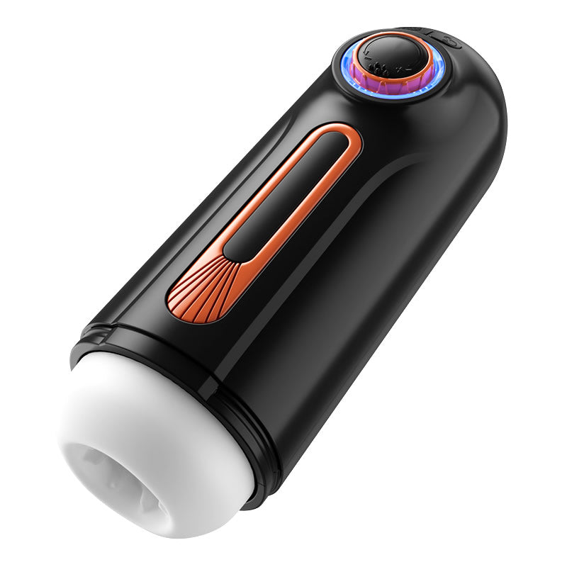 Chris-6 IN 1 10 Vibrating & Thrusting with 4 Sucking Automatic Knob Adjusting Male Masturbator