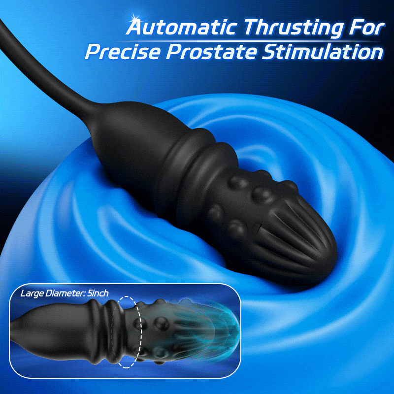 Arthur - Thrusting & Vibrating Glans Trainer for Intense Penis and Anal Stimulation