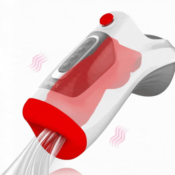 Acmejoy - Leten 10 Vibrations Deep Throat Air Control Vacuum Sucking Blowjob Masturbator Male Stroker