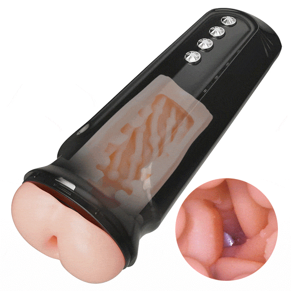 Flapper - Lifelike Hips Swinging Squeezing Sucking Vibrating Male Stroker