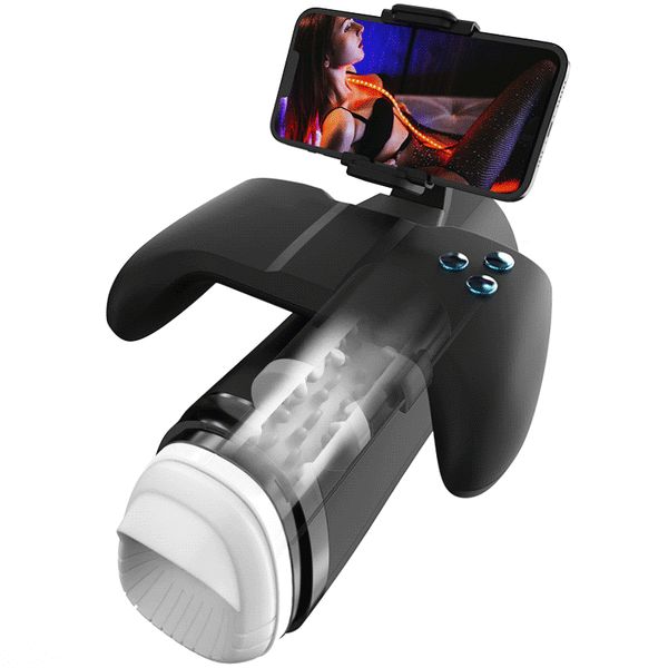 Acmejoy Turbo - Thrust 10-Mode Stroker – Interactive Gamepad Design with Adjustable Phone Stand