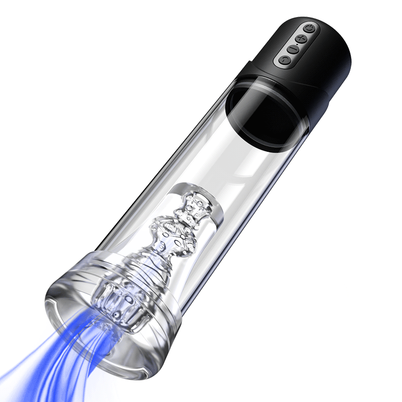 ACMEJOY - 6 Vacuum Suctions Penis Pump 3 IN 1 Masturbation Training Climax