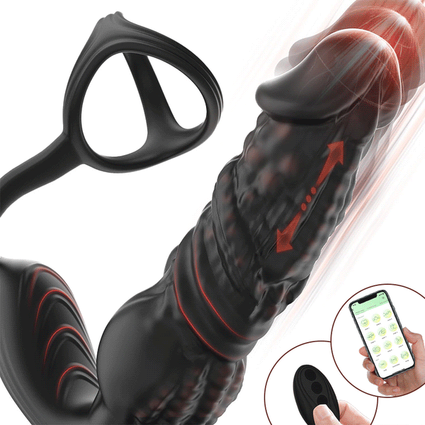 Leonidas – Upgrade Fast Thrusting 6-in-1 Prostate Massager with Remote Control and APP