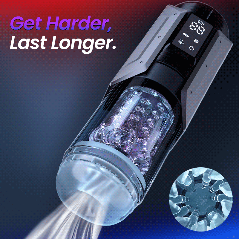 Acmejoy King - 100% Waterproof 4 IN 1 Masturbation Cup