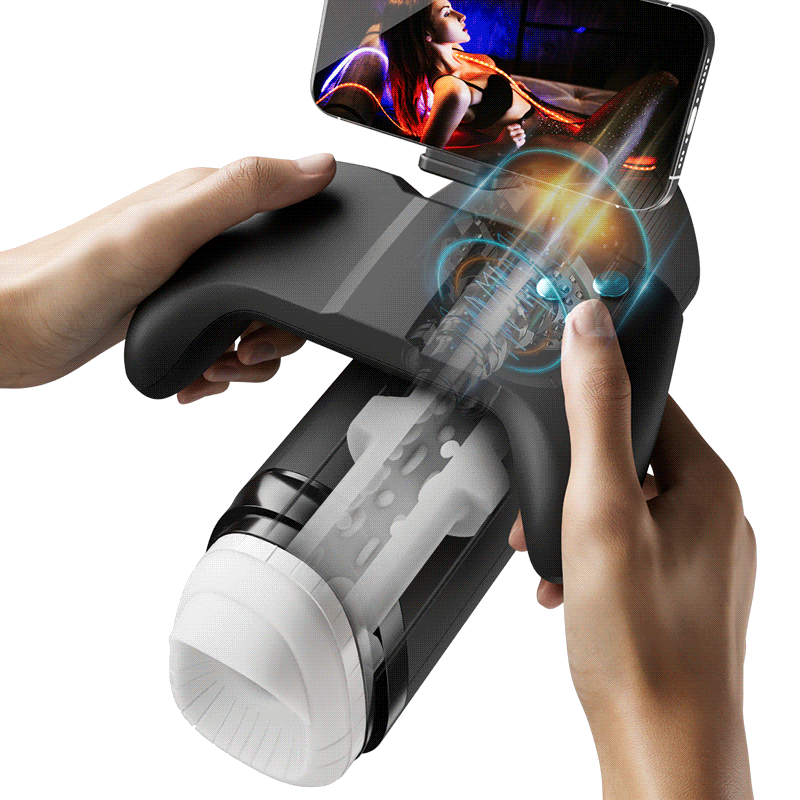 Turbo - Thrust 10-Mode Stroker – Interactive Gamepad Design with Adjustable Phone Stand