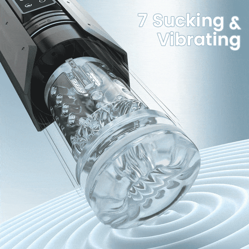 King - 100% Waterproof 4 IN 1 Automatic Male Stroker for Men