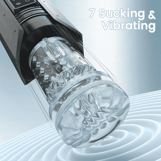 King - 100% Waterproof 4 IN 1 Automatic Male Stroker for Men