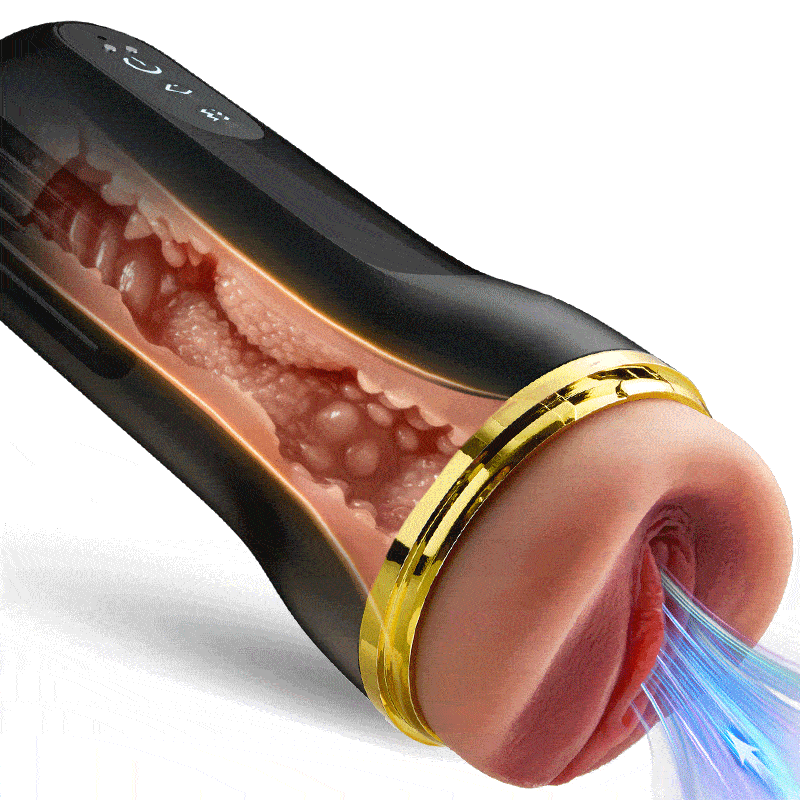 【Best for MILF's Labia】Captain - 10 Vibrating Sucking Deep Throat Male Stroker