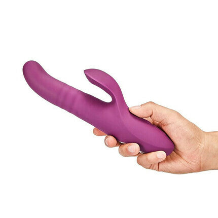 Acmejoy 2-Motor Purple Telescopic Bead Vibrator