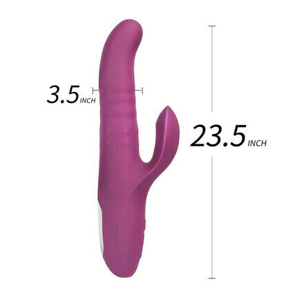 Acmejoy 2-Motor Purple Telescopic Bead Vibrator