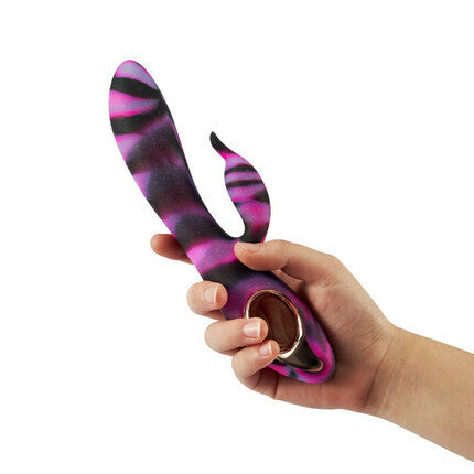 Aurora - Rabbit Vibrator with O Ring Handle