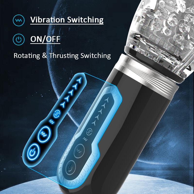 Amber - Telescopic Rotation Male Stroker