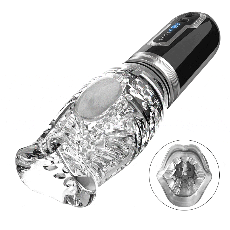 Amber - Telescopic Rotation Male Stroker