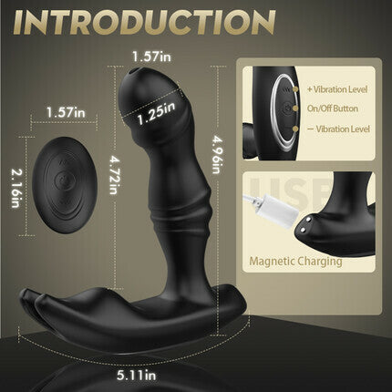 Tango - 180° Adjustable Shaft Prostate Massager