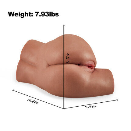 7.92 lbs Russet Petite Side Saddle Sex Doll